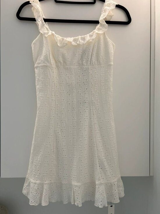 Reformation Dresses & Skirts - Reformation Nora Knit Dress Ivory Size XS